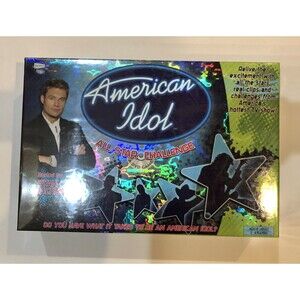 Screen Life Blue Plastic American Idol DVD Board Game, Hosted by Ryan Seacrest